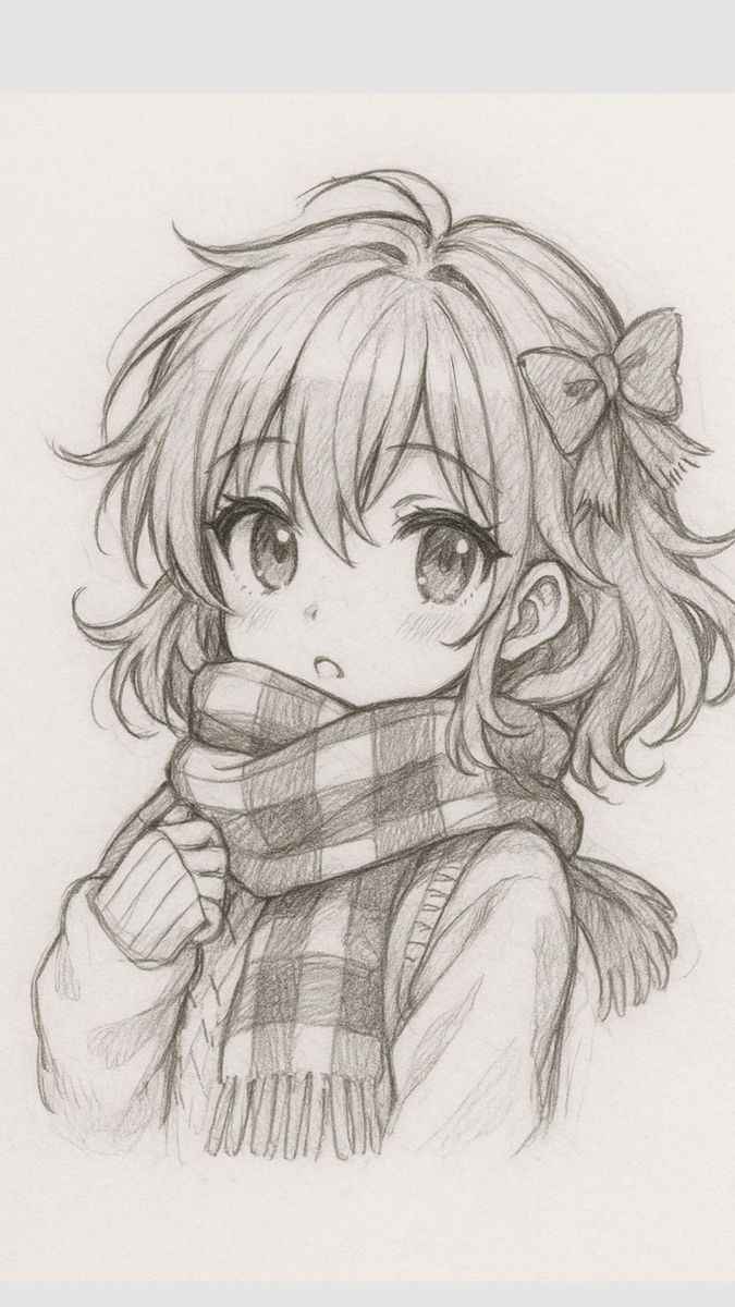 Hình Vẽ Anime Cute 5