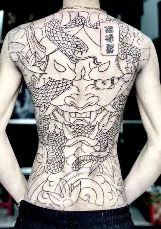 Hình Xăm Nhật Cổ 3