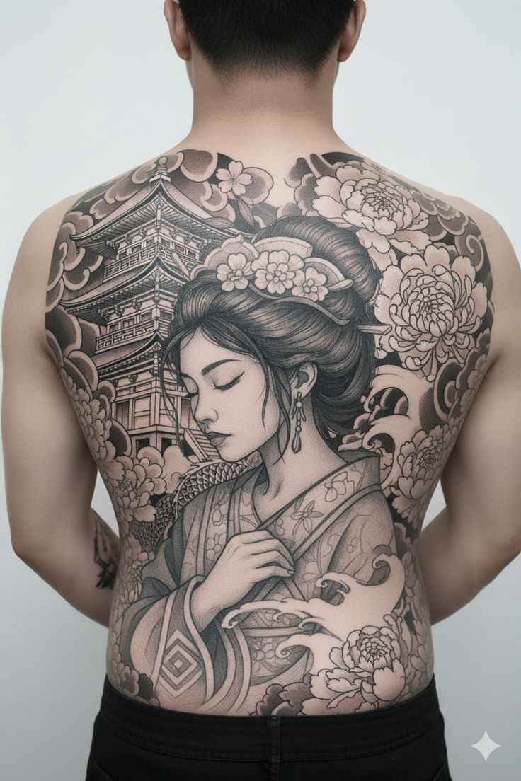 Hình Xăm Nhật Cổ 7