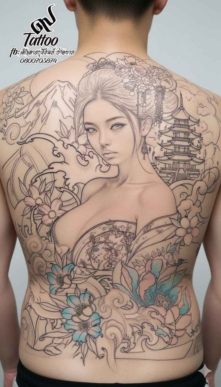 Hình Xăm Nhật Cổ 16