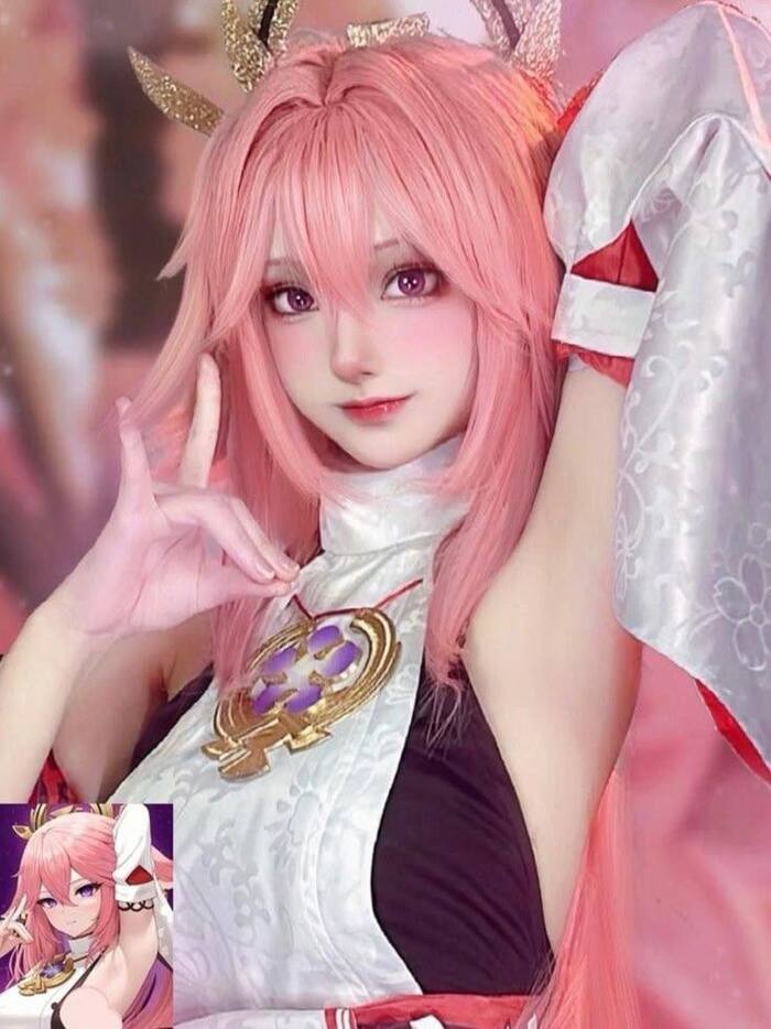 ảnh Yae Miko cosplay 15