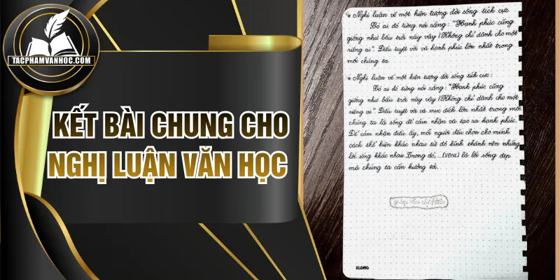 Kết Bài Chung Cho Nghị Luận Văn Học - 3 Cách Viết Hay Nhất