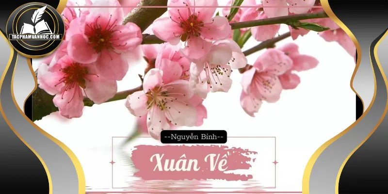 Làng quê Bắc Bộ vào xuân rất quen thuộc trong thơ Nguyễn Bính