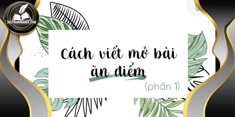 Mở bài chung cho nghị luận văn học theo lý luận