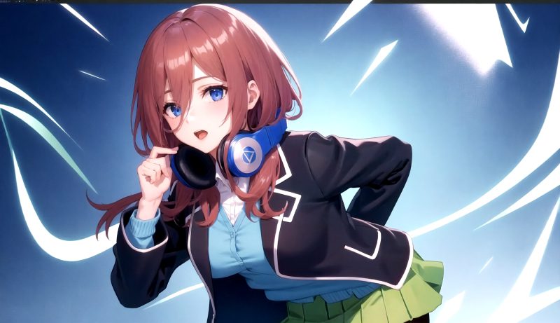 ảnh Miku Nakano anime 46