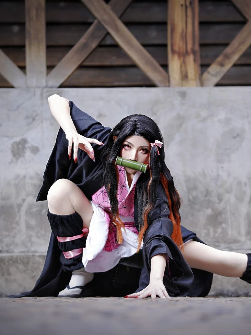 ảnh Nezuko cosplay 4