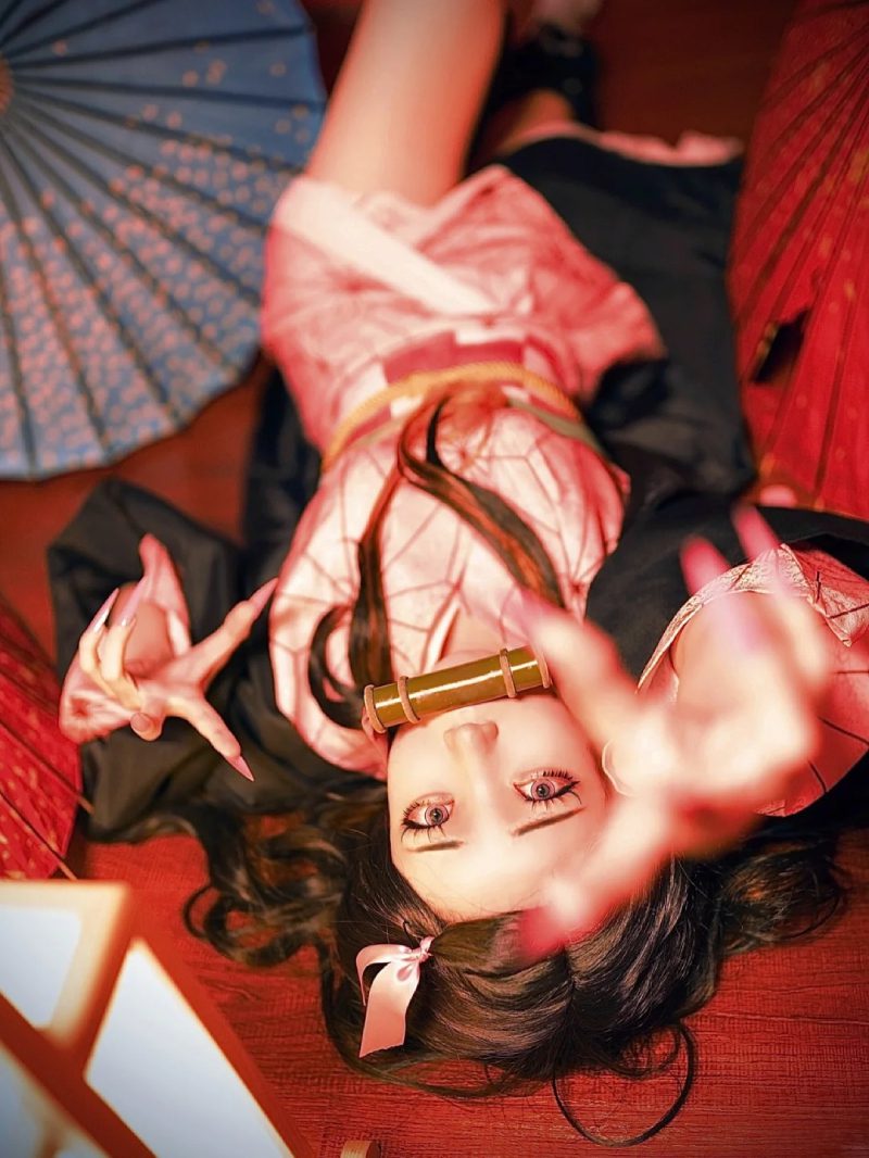 ảnh Nezuko cosplay 36