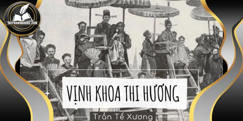 Phân tích bài với hình ảnh lễ xướng danh đầy ẩn ý 