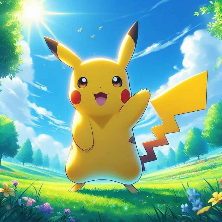 Pikachu Cổ Điển Đơn Giản 12