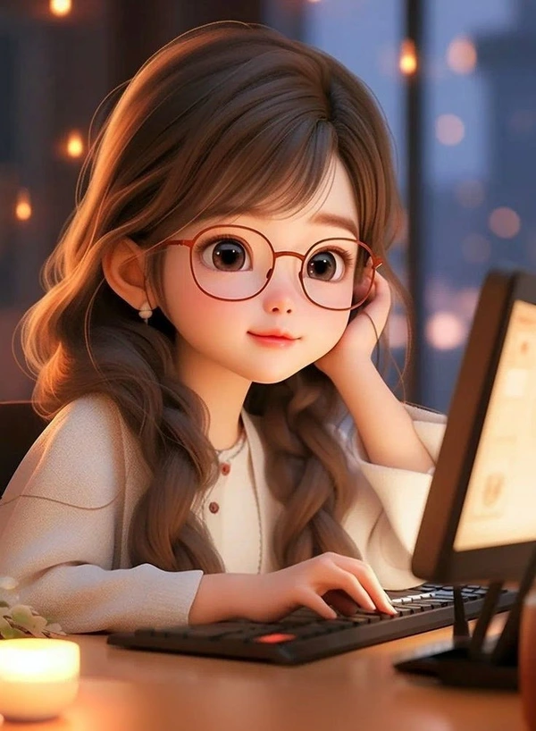 Cute WhatsApp DP Girl 53