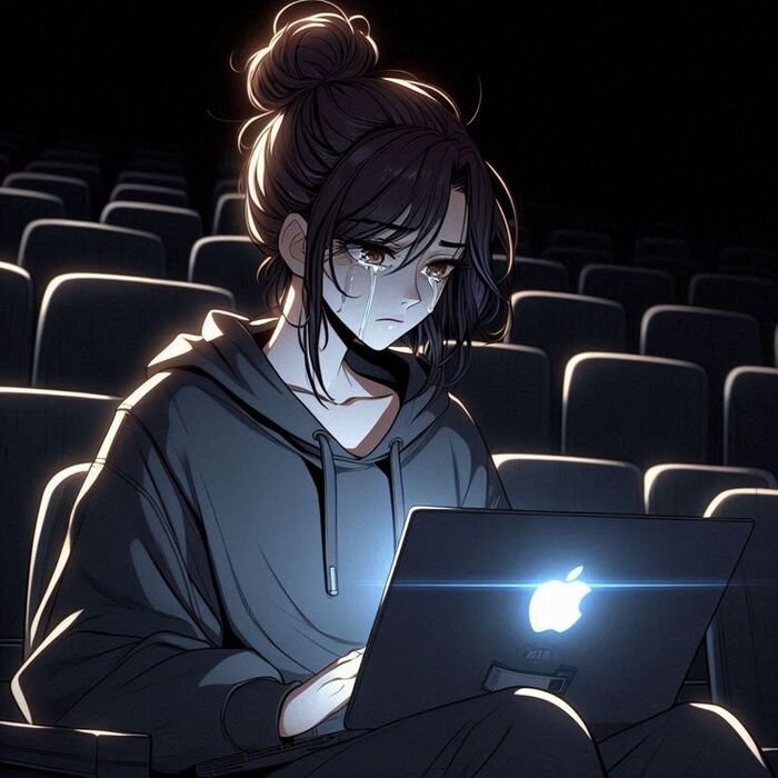 Sad DP Girl Cartoon 7