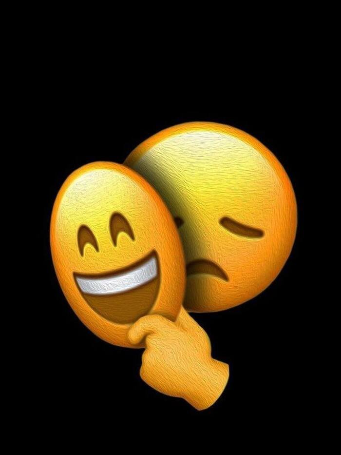 Sad Emoji DP 3