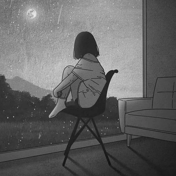 Sad DP Girl Cartoon 42