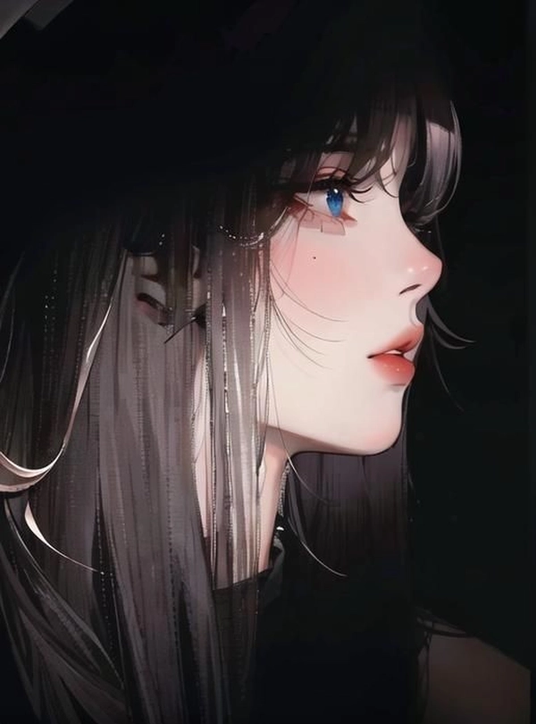 Sad DP Girl Cartoon 47