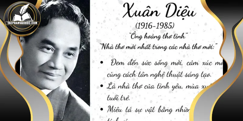 Tiểu sử và quê quán Xuân Diệu