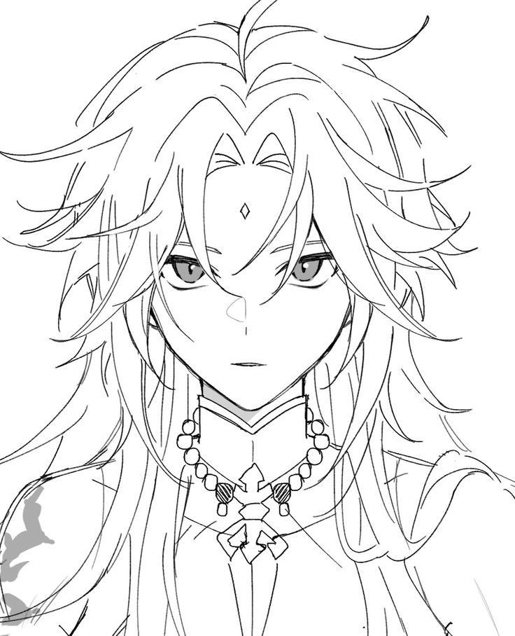 Tranh Tô Màu Anime Girl Ngầu 11