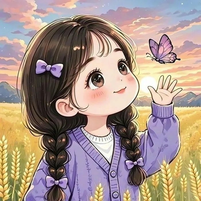Cute cartoon girl images for whatsapp dp 88