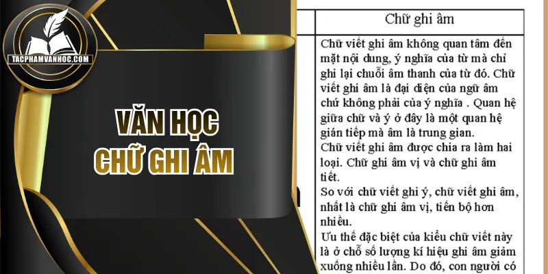 Văn Học Chữ Ghi Âm - Bước Ngoặt Tư Duy Ngôn Ngữ Nhân Loại