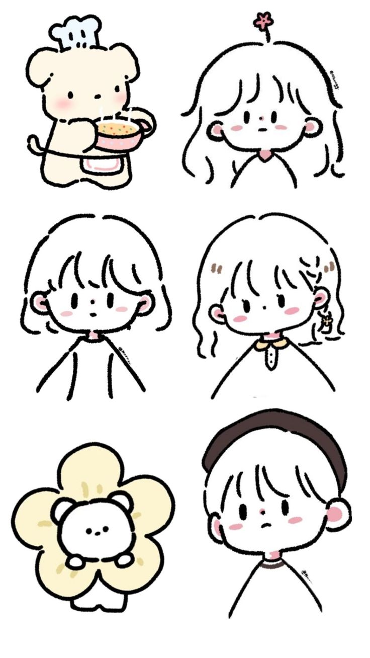 Vẽ Anime Đơn Giản Chibi 10