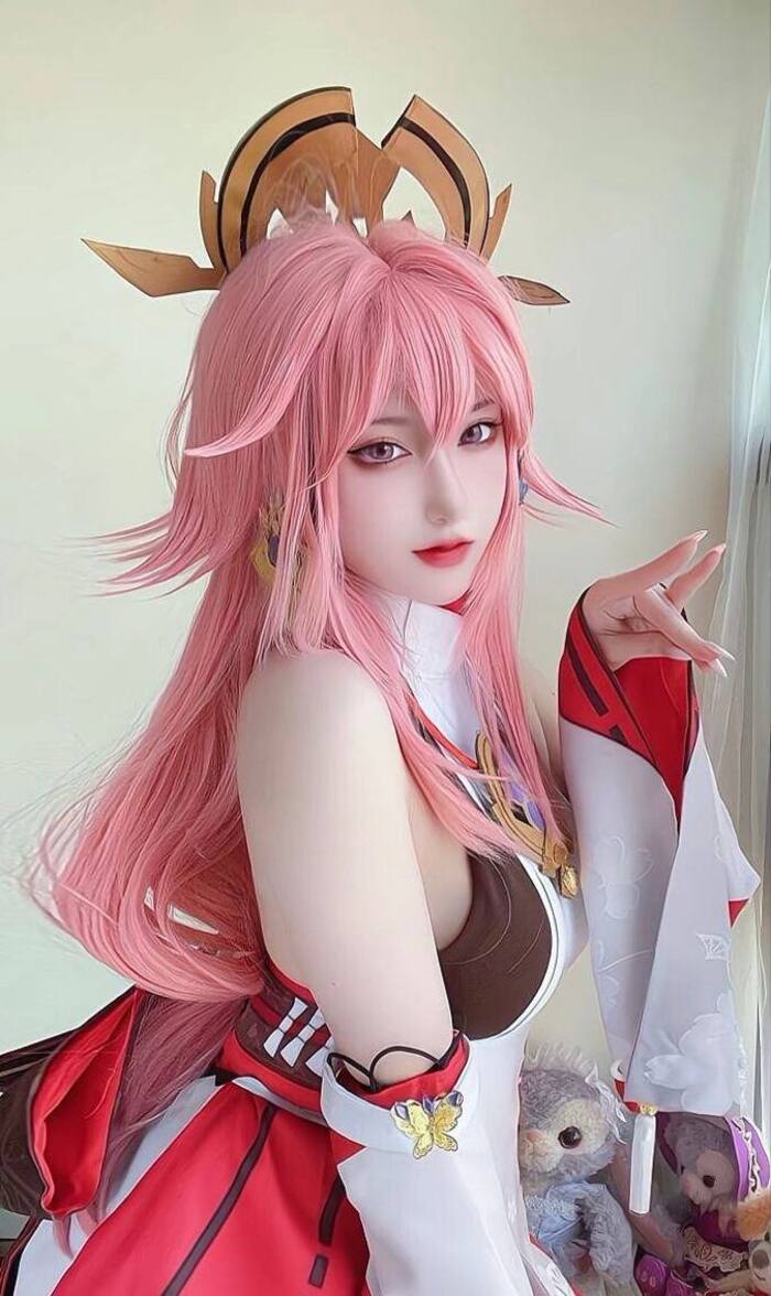 ảnh Yae Miko cosplay 27